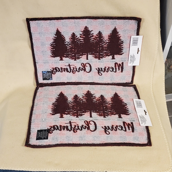 Christmas Tapestry Placemats - Set of 2 - Picture 6 of 10